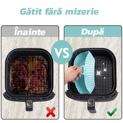 Tava de protectie din silicon pentru Air Fryer